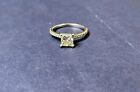 Diamond Ring Set  1ct Solitair  1 6ct Single Row Setting  1 3ct Double Row Band 