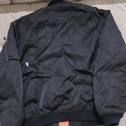 Rolling Stones Voodoo Lounge Black Zip-up Bomber Jacket Orange Lining Patch