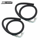 2pcs Oil Cooler Hose Fits For Polaris 325 330 Atv s Replaces 5412110   5412039
