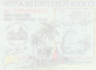 1989 Cocos Keeling Islands  Melbourne Exhibition Overprinted Mini Sheet