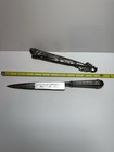 Vintage Gaucho Brazilian Boot Dagger Knife With Sheath