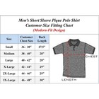 Men   s 5-pack Short Sleeve Pique Polo Shirt     Modern-fit Casual   Golf Shirt