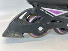 Rollerblade Zetrablade Sg5 Women   s Inline Skates Size 8 Black Purple 80mm Wheels