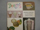 Vtg 1960 Denny s Diner Coffee Shop Restaurant Menu Buena Park Los Angeles Ca 