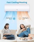 24 Seer2 Air Conditioner Ac Unit   Heat Pump 9000 Btu Ductless Mini Split Us