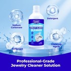 Jewelry Cleaner Solution 250ml For Gold Silver Ultrasonic Cleaning