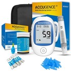 Accugence 50 Blood Sugar 25 Uric Acid  15 Blood Ketone Test Strips Rapid Test