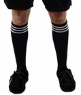 Mato   Hash Performance Referee Socks Black And White Soccer Ref Socks