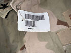 Army 3-color Desert Military Field Combat Camo Bdu Coat Medium Short Distressed