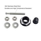 4 Pcs 1 25 Inch Universal 304 Stainless Steel Vehicle Hood Pins-quick Release Lo