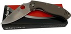 Spyderco Tenacious Cpm-m4 Satin Plain Blade Knife Brown G-10 Handles C122gbnm4p