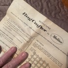 Vintage Rug Hooking Tools 3 Wooden Handled And Rugcrafter By Malina Leaflet