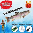 Electronic Fishing Lure Robotic Bait Bass Pike Smart Auto Multi Crankbait 