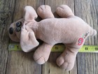 Vintage 1985 Tonka Pound Puppy 8  Plush Brown Small Stuffed Toy Dog  7813