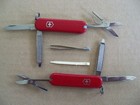 Lot Of 5 Victorinox Classic Sd Swiss Army Pocket Knife - Red - Very Good