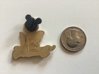 2002 Disney Pluto Balancing A Bone Pin  Pluto Name At Bottom