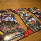 Lot Of 3  Pokemon Pitch Black Factory Sealed Sleeved Booster Packs