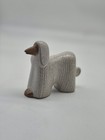Vintage Mcm Lisa Larson Gustavsberg Afgan Hound Dg Kennel Collection
