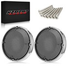 6 5  Saddlebag Speaker Grill Covers For Harley Touring 2014-2023  Vented Fairing