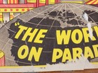 Vintage Cetlin   Wilson West Terra Haute Advertising Cardboard Poster