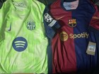 Nike Fc Barcelona 24 25 Home 3rd Jersey Set Of 2 Size M With Tags New