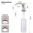 Kitchen Sink Soap Dispenser  Built In Soap Dispenser For Kitchen Sink  Under    