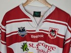 Vintage St George Illawarra Dragons Reebok Jersey Men s Xl Made In Australia 