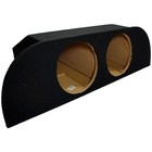 2003-2008 Fits Nissan 350z Custom Dual 10  Subwoofer Enclosure Sub Box Amp Rack