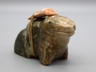 Vintage Serpentine Zuni Frog Fetish