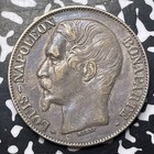 1852-a France 5 Francs Lot jm8971 Large Silver  Nice 