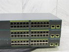 Lot Of 3 Cisco Catalyst 2960 Series   Ws-c2960-24tt-l 24 Port Network Switches 