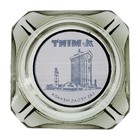 Vintage Glass Marketing Ashtray   The Mint Casino Resort   Las Vegas Nevada Nv