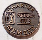 Pga Tour Partners Club Charter Member Golf Ball Marker Token