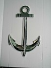 Metal Ship Anchor X Large Maritime Wall Hanging 24 Inches