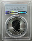 2018  5 Canada Maple Leaf   Incuse   1oz 9999 Silver Coin Pcgs Ms69 First Strike