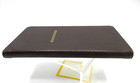 Address Book Personal Pocket Size 3x6  Soft Leather Cover Graphic Image Brown