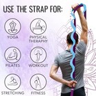 Stretching Strap 10 Loops 75  Physical Therapy Yoga Exercisie Workouts Pilates