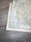 Denmark - Original 1902 Map By The Century Company  Antique