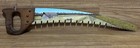 Jarnbirger Orsa Wood Saw 29    Sweden Hand Painted Barn Signed Vintage Folk Art