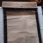 Chinese Antiques  Landscape Paintings  Hanging Scrolls  Houses And Trees  Ink Pa