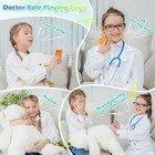 Sundaymot Doctor Kit For Kids  34 Pcs Pretend Playset Toddlers  Doctor    
