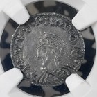 1036-38  G b  Harold I 1 Penny Ngc Corrosion-au Details Lot g1785 Silver 