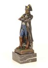 12 08 Inches Bronze Sculpture Of Napoleon Bonaparte On Marble Base