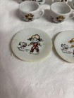 Vintage Child s China Tea Set 10 Piece Girl W dog Design Japan Made