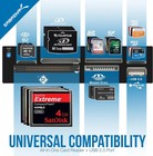 Sabrent 74 In 1 3 5 Inch Internal Flash Media Card Reader writer With Usb Port  