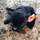 Velvet The Panther 1995 Ty Beanie Babies Plush With Tags P v c  Pellets Retired
