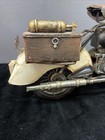 Police Motorcycle Replica Jayland White  With Blue Star