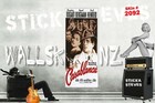 Wall Art Guitar Display D  cor Panes- Old School Romance 2092