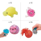 Sensory Squishy Toys Assortment Bulk  60 Pc