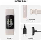 Google Fitbit Charge 6 - Fitness And Helath Tracker Watch - Porcelain silver